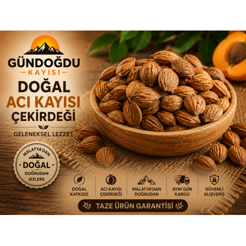 Doğal Acı Kayısı Çekirdeği içi