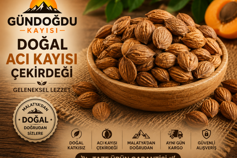 Doğal Acı Kayısı Çekirdeği içi