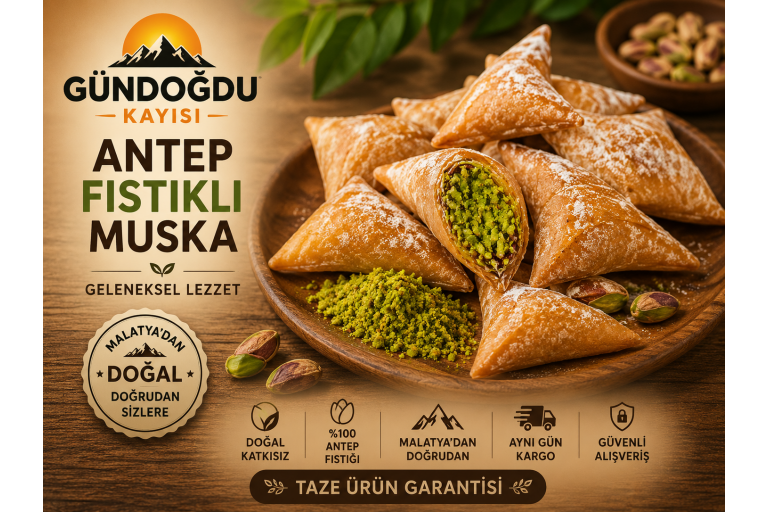 Antep Fıstıklı Muska