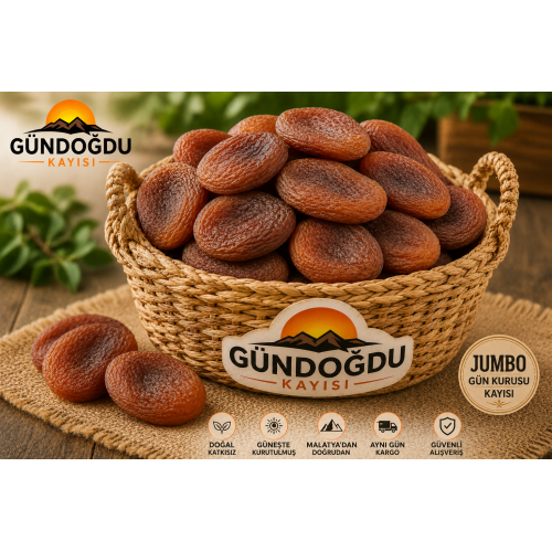 Ekstra Jumbo Doğal Gün Kurusu Kayısı
