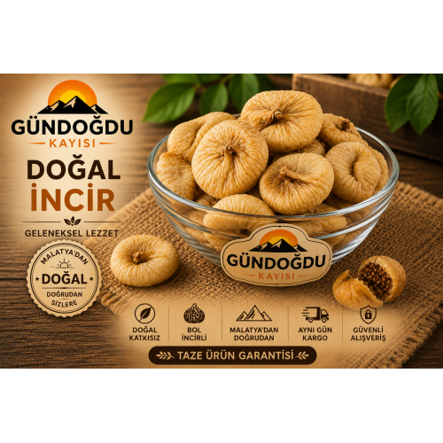 Doğal Orta Boy Kuru İncir