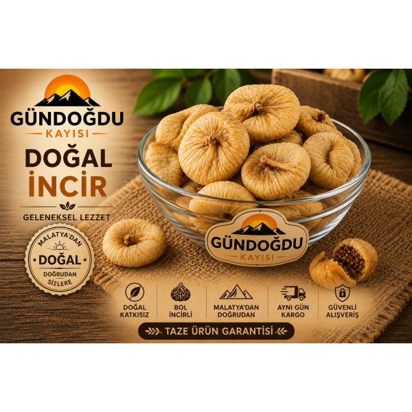 Doğal Orta Boy Kuru İncir